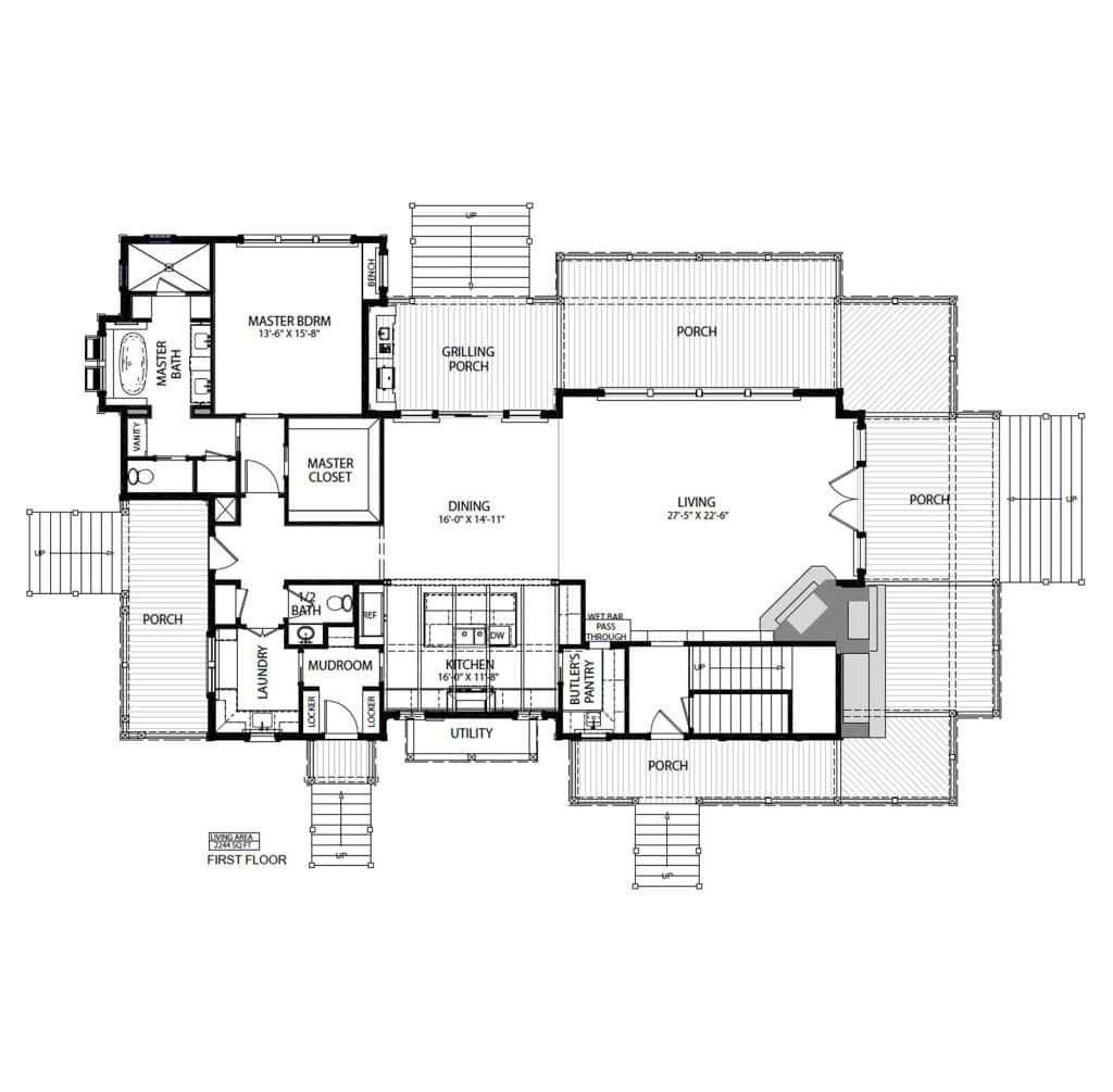 Walnut Cottage_First Floor Plan